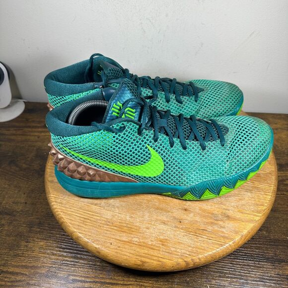 Nike Kyrie Irving Kyrie 1 Australia Green Shoes Sneaker Men's Size 12 705277-333 - Picture 1 of 9